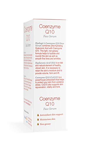 Hyalogic Episilk Coenzyme Q10 Serum with Hyaluronic Acid - Firming & Rejuvenating, 1 fl oz