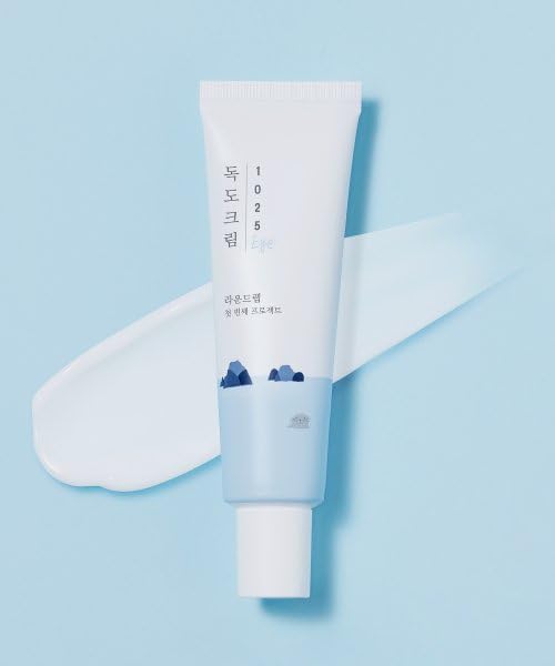 ROUND LAB 1025 Dokdo Eye Cream - Reduce Dark Circles & Puffiness (30ml)