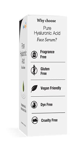 Hyalogic Pure Hyaluronic Acid Face Serum - Hydrating, 0.47 oz