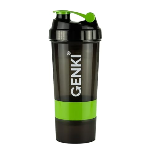 Jinky Shape 28oz Leak-Proof Protein Shaker Bottle