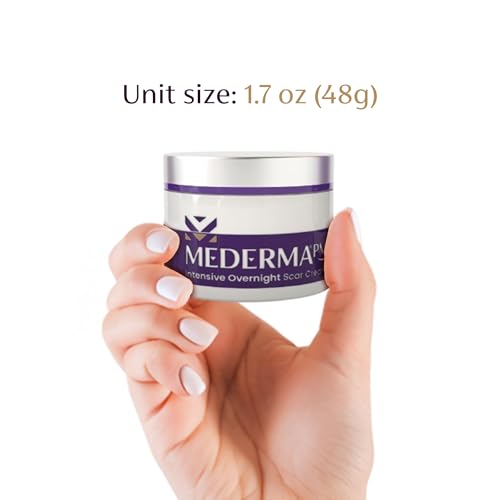 Mederma PM Overnight Scar Treatment - Gel with Vitamin E & BioComplex for Adult Scars