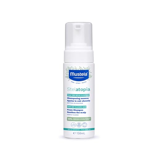Mustela Stelatopia Foam Shampoo for Eczema-Prone Skin 150ml