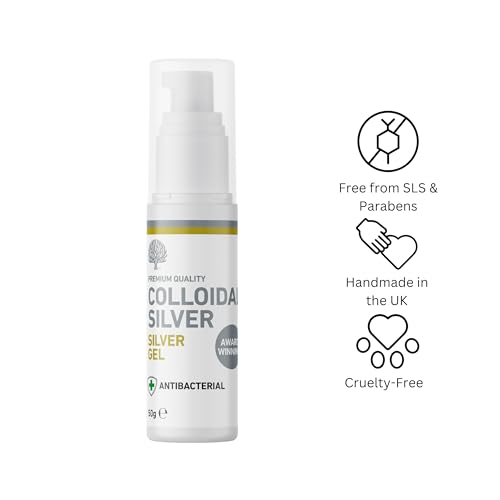 Nature's Greatest Secret Premium Antibacterial Colloidal Silver Multi-Purpose Gel - 50g