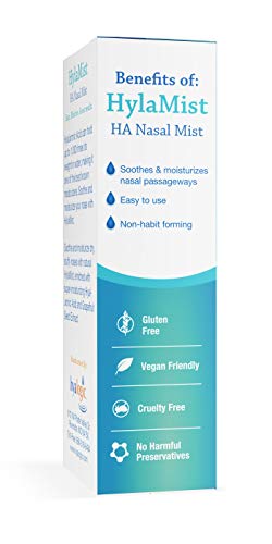 Hyalogic HylaMist HA Nasal Spray - Hydrating Sinus Relief 2 oz