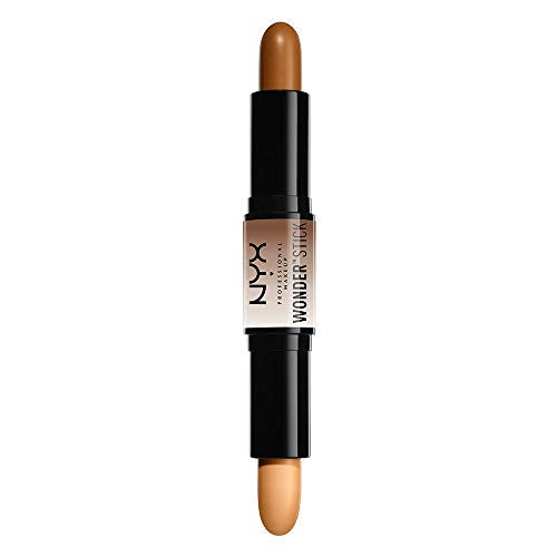 NYX Wonder Stick Highlight and Contour Stick Deep WS03 0.28oz - Dual Action Makeup Tool