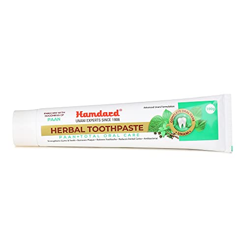 Hamdard Herbal & Paan Total Oral Care Antibacterial Toothpaste - Combo Pack (2 x 100gm)