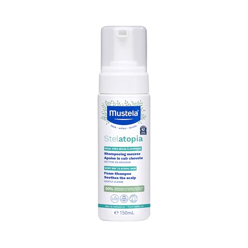 Mustela Stelatopia Foam Shampoo for Eczema-Prone Skin - 5.07 Ounce