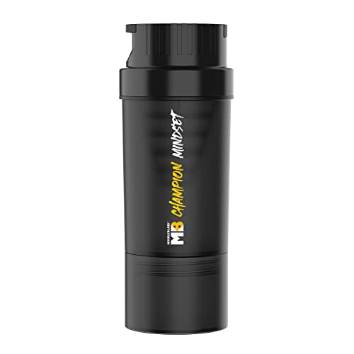 MuscleBlaze Tornado Shaker Bottle - 500ml Leakproof Protein Blender