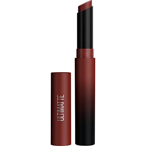 Maybelline Color Sensational Ultimatte Matte Lipstick - Non-Drying Intense Color in More Cedar