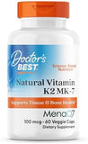 Doctor's Best, Natural Vitamin K2 MK-7, 100 mcg, 60 Veggie Caps