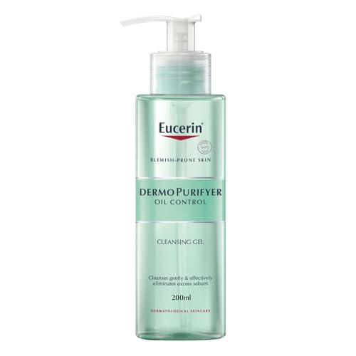 Eucerin DermoPurifyer Oil Control Face Cleanser for Blemish & Acne-Prone Skin