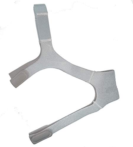 CPAP Wisp Nasal Mask Replacement Headwear Strap - Grey (2 Count)
