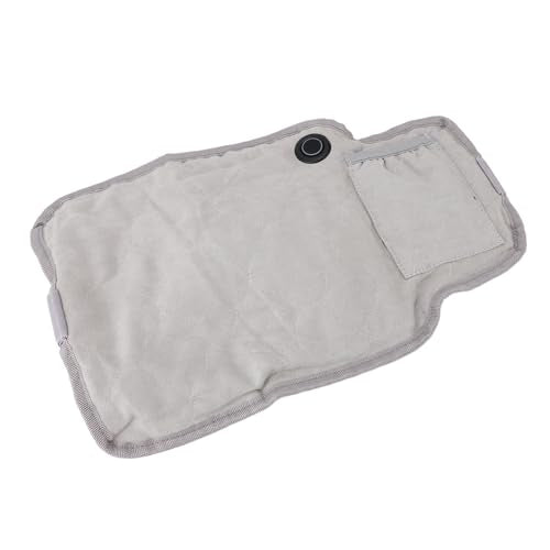 Wearable Lower Back Heating Pad with 3 Speeds & Adjustable Suede Fabric