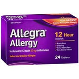 Allegra Allergy 12 Hour Non-Drowsy 60mg Tablets - Extended Relief Formula