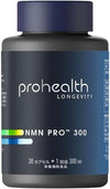 ProHealth NMN Pro 300: NAD+ Support Supplement (30 Capsules)