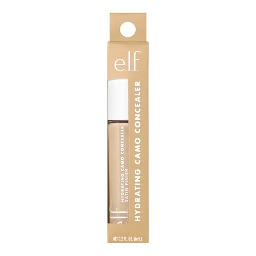 e.l.f. Hydrating Camo Concealer Full Coverage Long Lasting Medium Peach