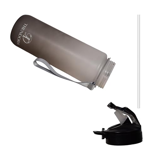 Motivational Water Bottle: BPA-Free Leakproof Hydration Bottle with Straw - Stay Hydrated and Inspired