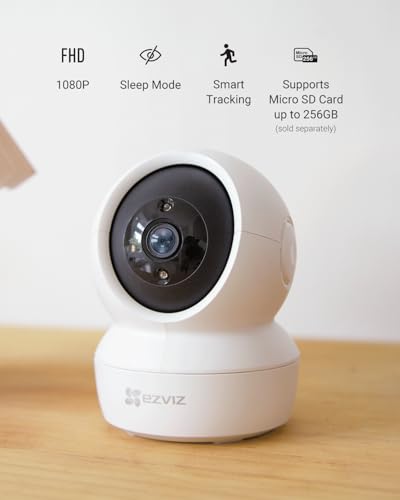 EZVIZ C6N 1080p WiFi Indoor Security Camera - Baby Monitor & Home Surveillance