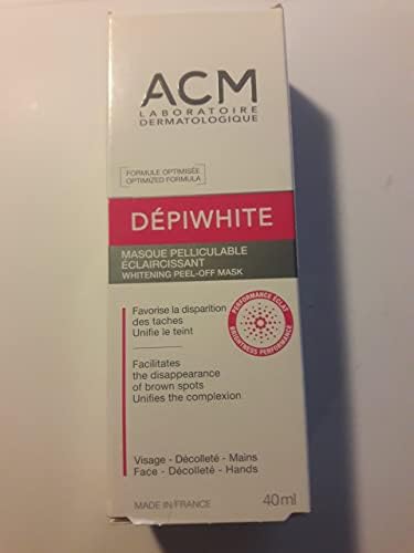 ACM Depiwhite Whitening Peel-Off Mask (40ml) - Brightening Facial Treatment
