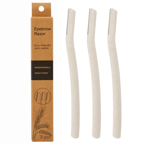 Dermaplane Razors for Women - Eyebrow Razor & Facial Hair Removal Tool (3 PCS)