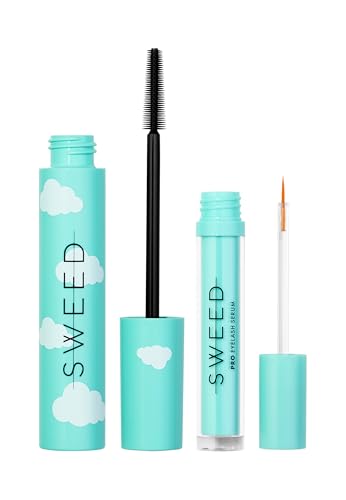 Sweed Cloud Mascara + Eyelash Growth Serum Set - 3ml