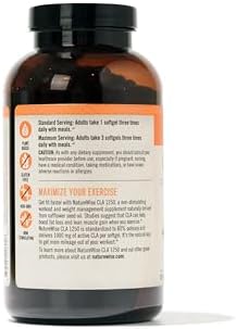 NatureWise, CLA 1250, 1,000 mg, 180 Softgels