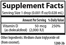 Carlson Labs Super Daily D3 2000 IU - Supports Immune Health & Bone Strength