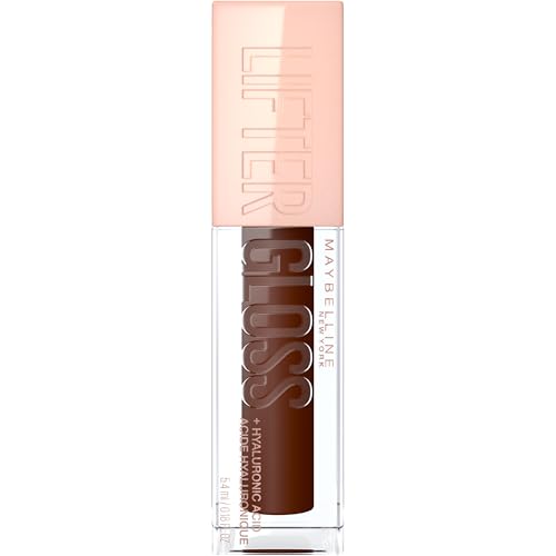 Maybelline New York Lifter Gloss Honey'd - Hydrating Lip Gloss with Hyaluronic Acid - Shade 029 Honey
