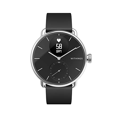Withings Scanwatch Hybrid Smartwatch: ECG, Heart Rate & SpO2 Oximeter