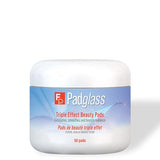French Pharmacy Padglass Bright Beauty Peeling Pads – Triple Acid Exfoliator, 50 Pads