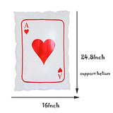 Casino Theme Party Decorations - Las Vegas Poker Night Balloons Set