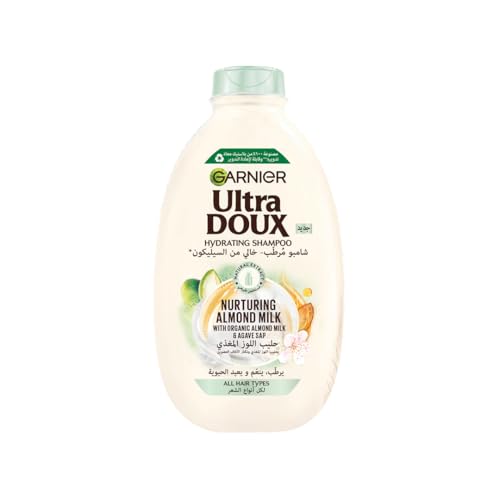 Garnier Ultra Doux Almond Milk Hydrating Shampoo - 400ml
