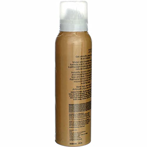 Sally Hansen Airbrush Legs Fairest Glow - 4.4 oz (130ml) - 3 Pack