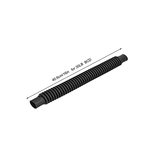 16in Diving BCD & Sidemount Replacement Corrugated Inflator Hose