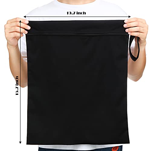 Shappy 2 Pcs Large Travel Laundry Bag - Washable Waterproof Wet Dry Clothes Storage