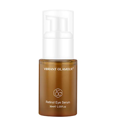 Vibrant Glamour Retinol Eye Serum: Reduce Dark Circles & Puffiness