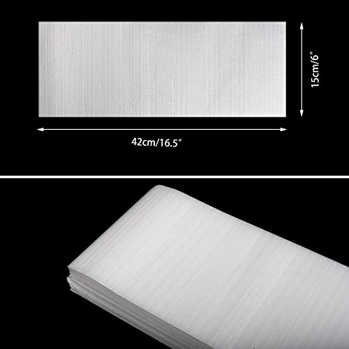 MAKINGTEC Hair Dye Paper - 50PCS Reusable Foam Hair Wraps for Professional Coloring