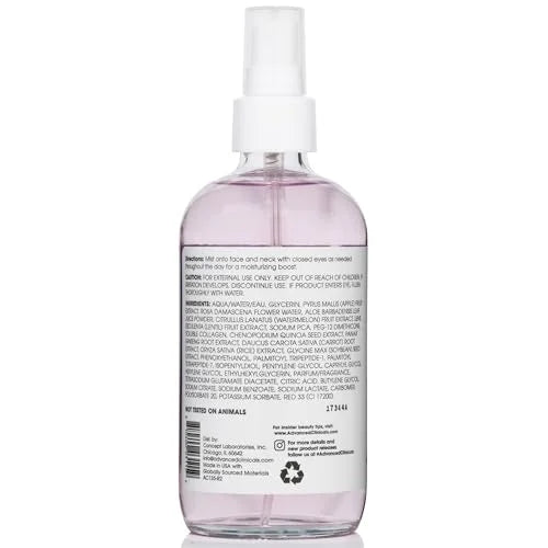 Advanced Clinicals Collagen + Rosewater Face Mist - 8 fl oz