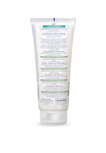 Mustela Stelatopia Eczema-Prone Skin Cleansing Gel 200ml - Baby Face & Body Wash with Natural Avocado & Sunflower Oil