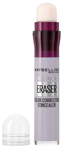 Maybelline New York Instant Anti-Age Eraser Colour Corrector Concealer, Purple, 6.8 ml