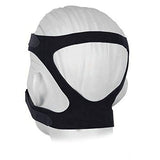 Universal CPAP Mask Headgear Strap - Soft & Stretchy (Standard, Black)