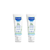 Mustela Hydra Bebe Face Cream - Daily Baby Moisturizer with Natural Avocado (Pack of 2) - 40ml Each