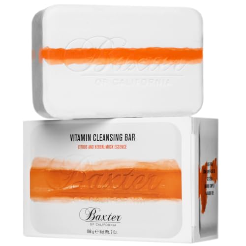 Baxter of California Vitamin Cleansing Bar - Citrus & Herbal Musk 198g