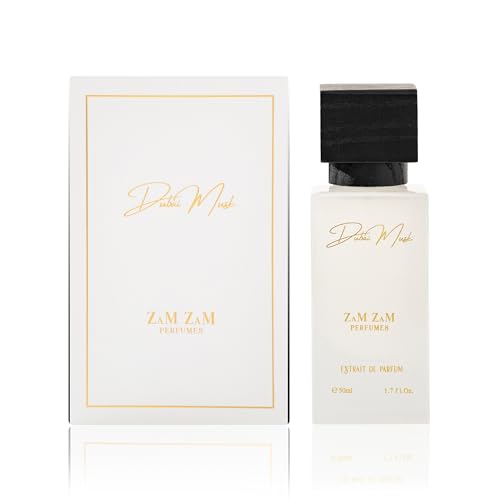 Zamzam Perfume Dubai Musk 50ML – Unisex Luxury Fragrance with Citrus, Fruity, Floral & Musk Notes