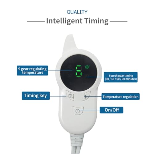 Prosight Electric Fast Heating Pad - Back Pain & Cramps Relief (12x24in)