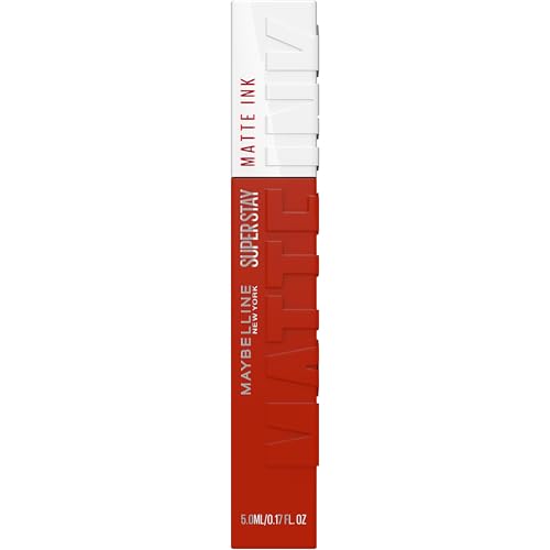 Maybelline Superstay Matte Ink Longlasting Liquid Lipstick - Red Groundbreaker 117