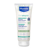 Mustela Stelatopia Cleansing Gel - Baby Face & Body Wash for Eczema-Prone Skin with Natural Avocado & Sunflower Oil - Fragrance-Free & Tear Free - 6.76 fl. oz