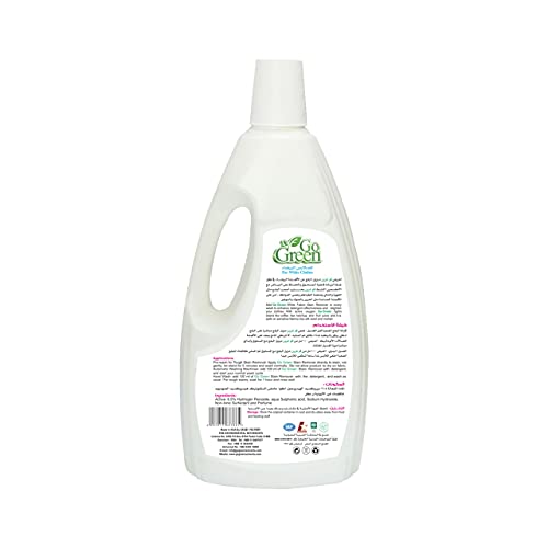 Go Green Eco-Friendly Stain Remover for White Clothes - 1 Liter