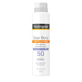 Neutrogena Clear Body SPF 50 Sunscreen Spray - Non-Greasy, Broad Spectrum, Oxybenzone-Free, 5 oz