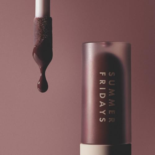 Summer Fridays Dream Lip Oil - Rosewood Nights (High-Shine Hydration)